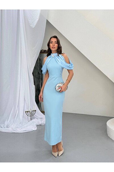 EtikaOnline Ello Düğme Detaylı Tasarım Elbise