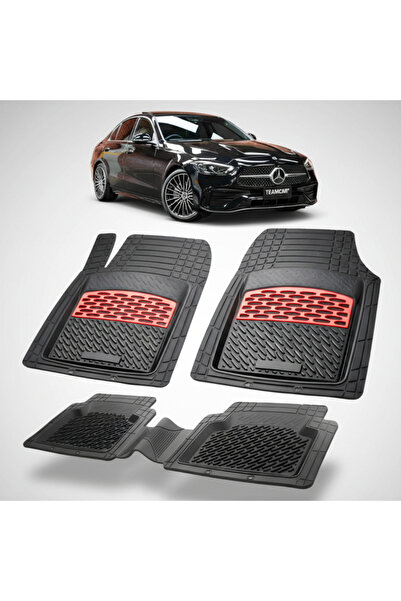 TEAMCAR Πατάκια δαπέδου Mercedes-Benz C-Class Συμβατά W206 Sedan 2021-2025 | ...