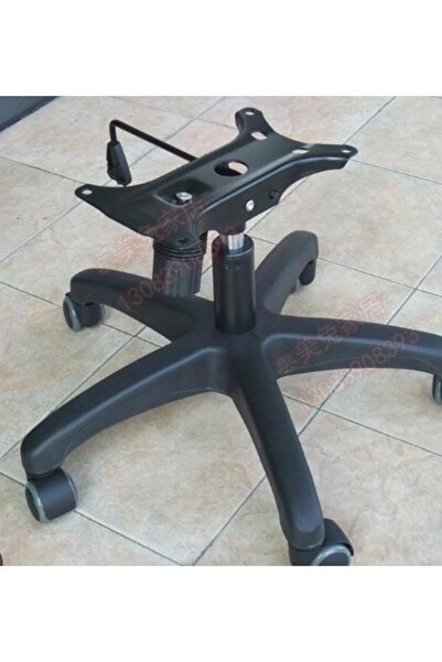 TAKA AMORTİSÖR Ofis Koltuğu Yıldız Ayağı TEK Kollu Mekanizma SETİ PLASTİK AYAKLI