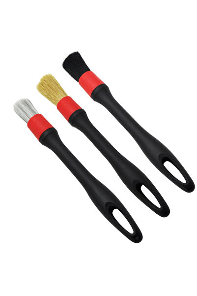 Generic Brand Br0922569 Detail Cleaning Brush 3-Piece Set Imported Premium