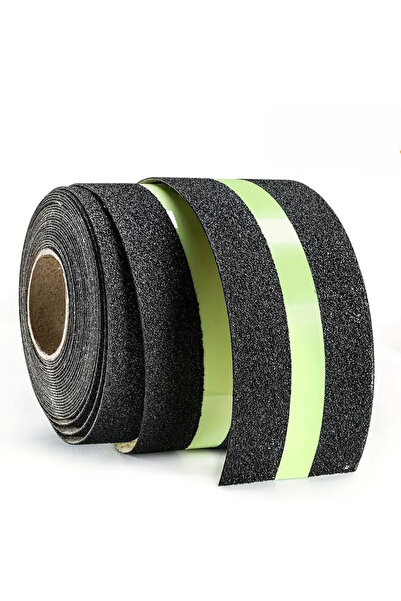MaffStuff Self-adhesive abrasive Non-Slip tape 5 cm x 5 m black fluorescent g...