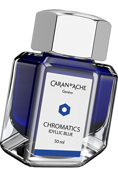 Caran d'Ache Sticlă de cerneală Idyllic Blue 50ml