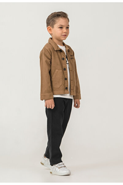 ALG Boys' Festive Jacket - T-Shirt - Pants 3-Piece Set