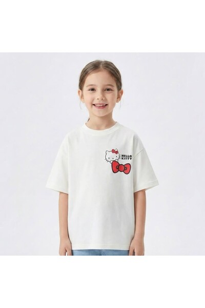 Machetta Tricou de vară pentru copii cu imprimeu Hello Kitty