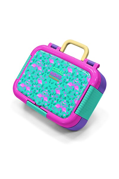 Coral High Παιδικό κουτί φαγητού από ανοξείδωτο ατσάλι με σχέδιο φλαμίνγκο σε...