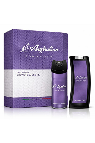 Australian Set cadou Viola pentru femei - Deodorant spray 150 ml și Gel de du...