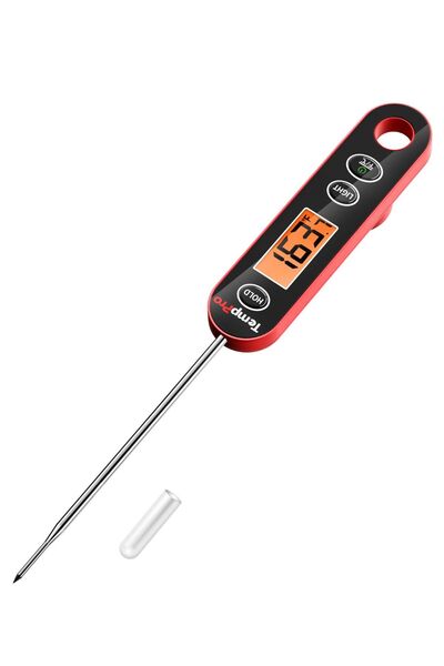 ThermoPro IC6030 Su Geçirmez Hızlı Sonuç LCD Ekranlı Daldırma Saplama Gıda Pi...