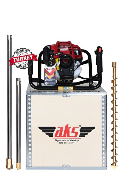 Honda GX50 4 Zamanlı Profesyonel El Sondaj Makinesi – Kaya & Toprak Uyumlu Fu...