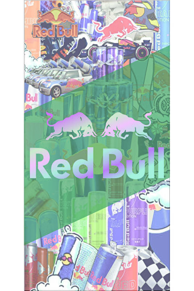 sticker Red Bull 20x10Cm Jdm Araba-moto-laptop Cam Etiket Hologram Seçenekli ...