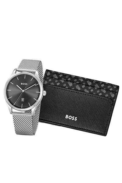 Hugo Boss Ceas bărbătesc, Hugo Boss, Reason 1570159, Set cu portofel