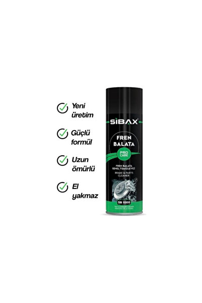 gkl FREN BALATA TEMİZLEYİCİ SPREYİ 500ML ADET PİNUKS-SIBAXSB1000