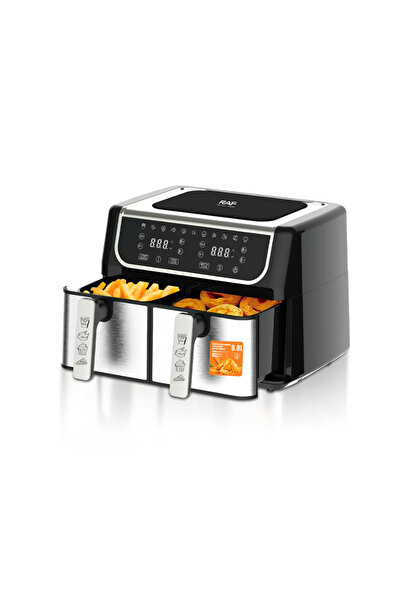 raf Air Fryer 5262 - Friteuza cu Aer Cald, Fara Ulei, Capacitate 9L, 1700W