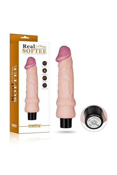LOVETOY Vibrator REAL SOFTEE 20 cm