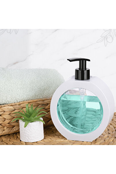 Eynel Round Stylish Liquid Soap Dispenser & Detergent Dispenser Liquid Soap C...