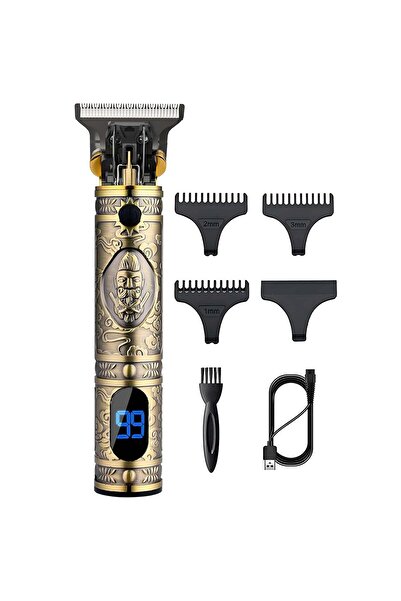 NO BRAND YACD D-044 Cordless Hair Clipper. Elegant metal body, professional s...