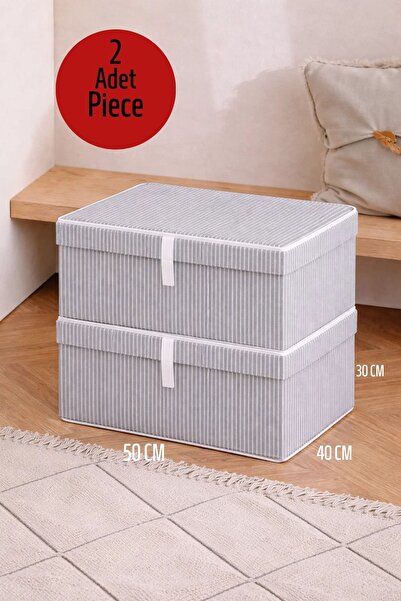 ALAS 2 komada višenamenske kutije za odlaganje odjeće ispod baze, velika veli...