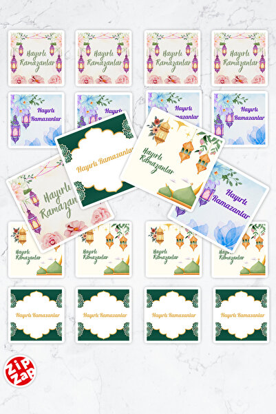 ZipZap Srećan Ramazan Ramazan Telefon Laptop Bullet Journal Lepilna Folija Se...