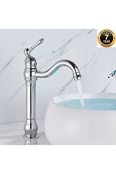 OEM Banyo Çanak Lavabo Bataryası Krom Renk Tek Kollu Modern 7 Yıl Garantili İ...