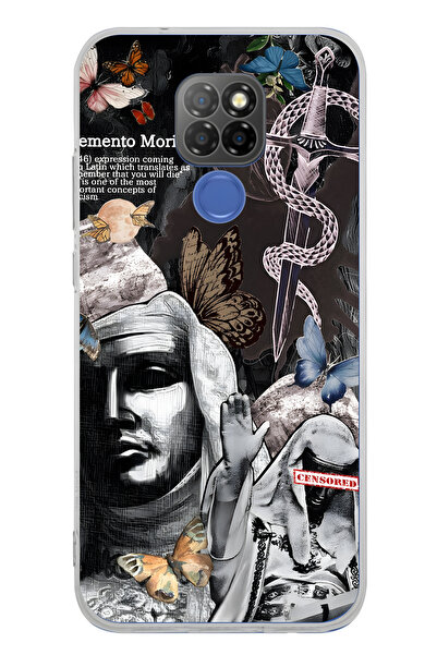 FLAMENKO حافظة هاتف شفافة بنمط الفراشة القوطية متوافقة مع جهاز General Mobile...