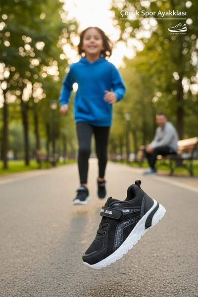 enoch Enoch Air Channel Mesh Textured and Supported Children's Shoes