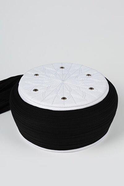 SARIKHANE YÜKSEK TEKNOLOJİ MAKİNE SARIMI شريط تزيين للأطفال - قماش أسود - غطا...