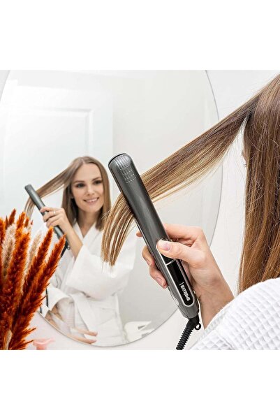 NO BRAND Extreme 480°F Hair Straightener - Professional Titanium Flat Iron, D...