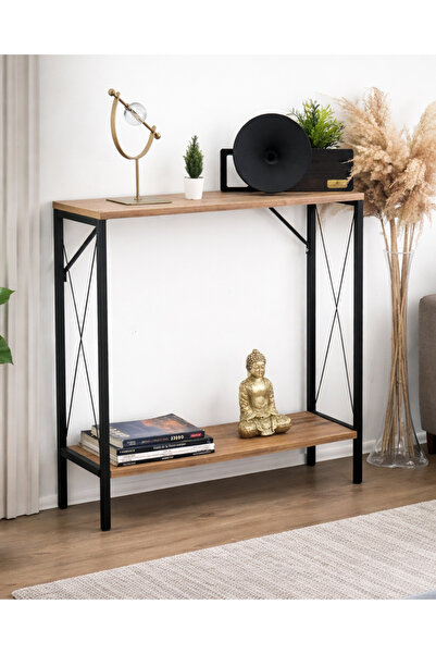 Weblonya Dresuar Vitrin Dekoratif Raf Metal Raf 5247