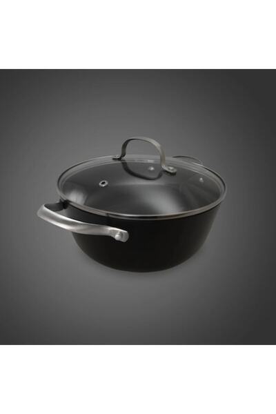 Oti Honeycomb Cast Iron Pot with Glass Lid