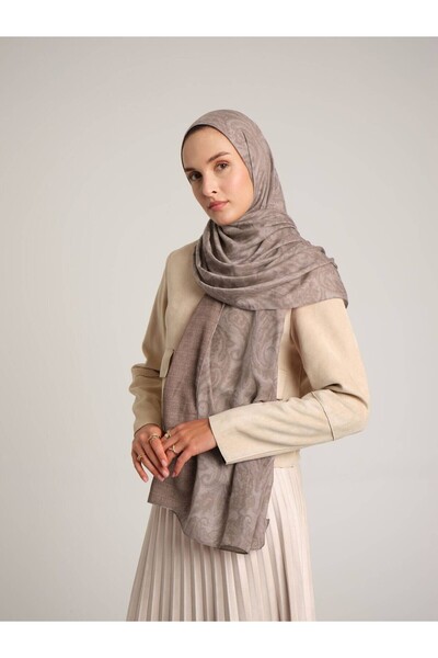 Ayshara Nakkaşhâne Collection - Sedefi Beyza Double-Sided Shawl