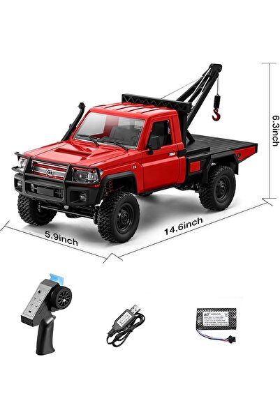 MY toys MyToys Toyota Land Cruiser RC Crane 4 x 4 1:12 Scale Asstd.