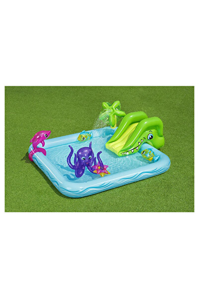 BESTWAY Akvaryum Mini Su Oyun Parkı Büyük Boy Oyun Havuzu