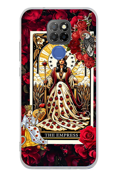 FLAMENKO حافظة هاتف شفافة بنمط إمبراطوريتش تاروت متوافقة مع جهاز General Mobi...