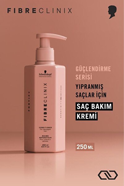 Fibre Clinix Güçlendirici Saç Bakım Kremi 250ml | Yıpranmış Saçlar