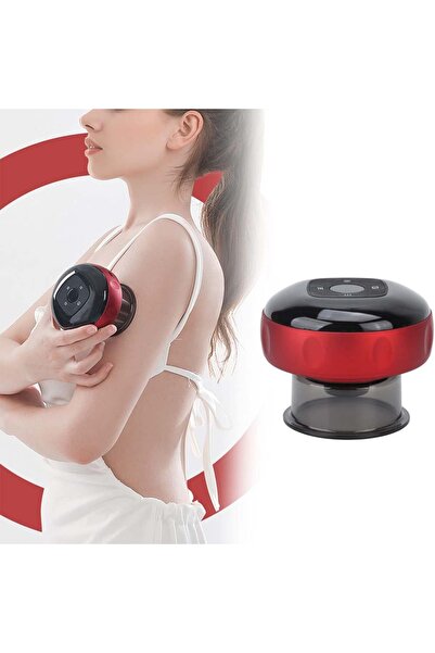 NO BRAND جهاز الحجامة الكهربائية الذكي - 5 أوضاع تدليك مع العلاج بالتدفئة، جه...