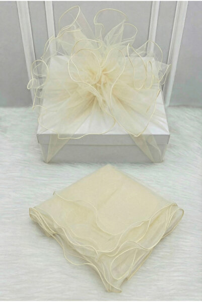 ZEYMERADE تول زينة كريمي اللون، حزمة هدايا كريمية اللون للعروس والعريس، هدية ...