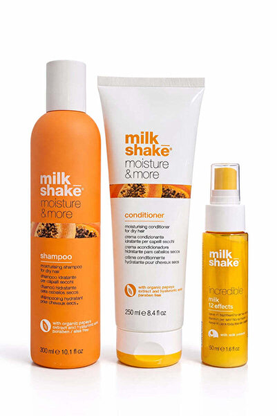 Milkshake Set Milk Shake pentru păr uscat, hidratant și hidratant