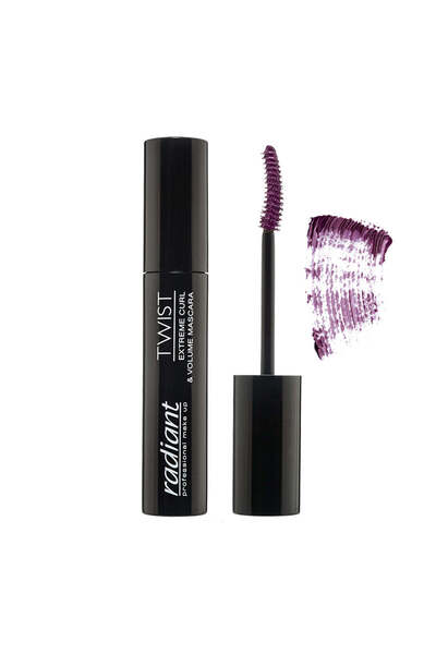 Radiant TWIST EXTREME CURL & VOLUME MASCARA 02 Damson