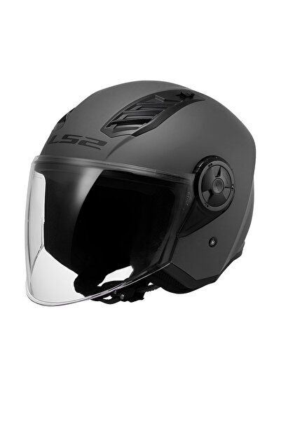 LS2 AIRFLOW 2 MAT TITANIUM KASK