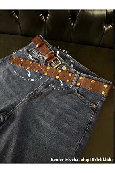 Fiori Makara Toka Women's Trouser Belt, Jacket Belt, Dress Belt, Shirt Belt