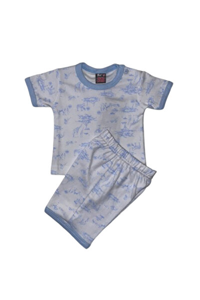 GENERAL Boys' pajama set - T-shirt and shorts - 3-12 months