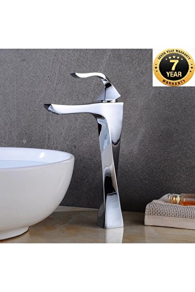 OEM صنبور حوض الحمام بلون الكروم بتصميم عصري، مستورد مع ضمان 7 سنوات