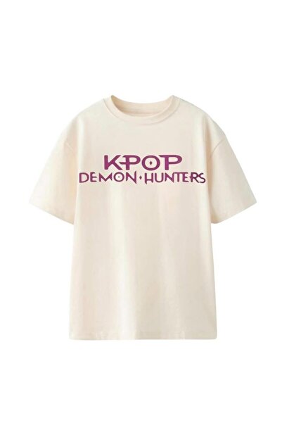 Machetta Children's Kpop Demon Hunters Printed Unisex Kids Summer T-Shirt