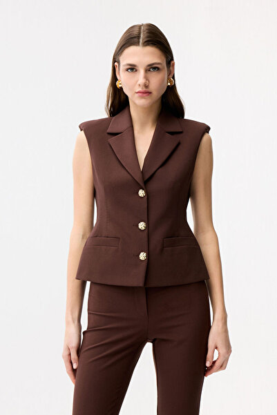 adL Peplum Gabardin Yelek