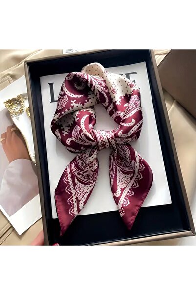 Behills Women's Bandana Scarf 50X50 Square Scarf Rayon Ethnic Patterned Itali...