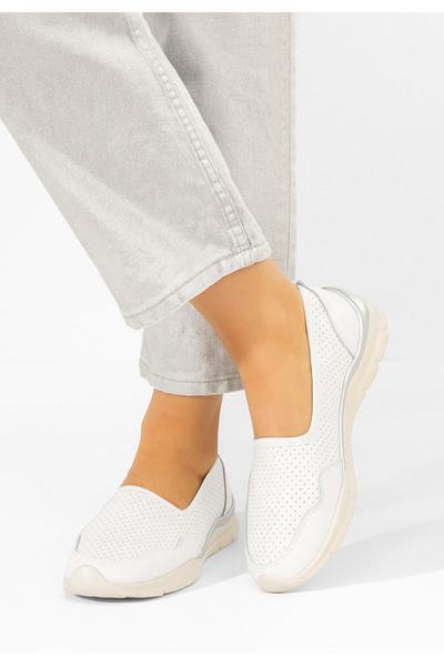 B T Shoes Casual παπουτσια γυναικεια Katana λευκά