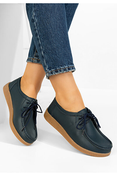 B T Shoes Mocasini dama Afinia navy