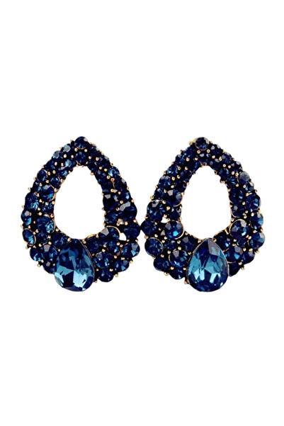 EFAYN.RO Women's earrings, special fashion model with crystals, fancy lady th...