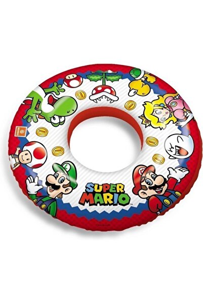 Mondo Colac multicolor pentru inot Super Mario, 50 cm/diametru interior 25 cm,