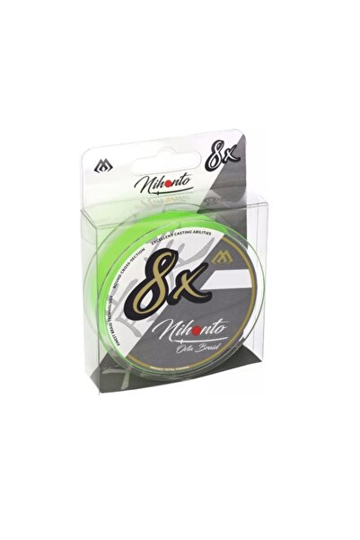 Mikado Fir Textil Nihonto Octa Braid 150M 0.10mm, 7.75kg, Fluo