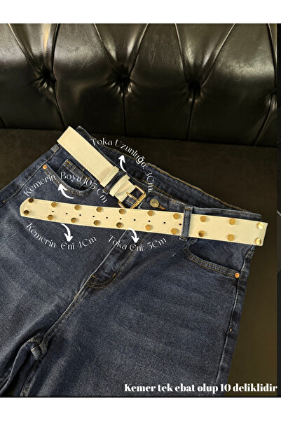 Fiori Makara Toka Women's Trouser Belt, Jacket Belt, Dress Belt, Shirt Belt